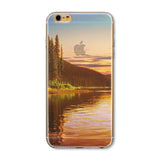 iPhone 6/6s Plus Slikovni silikonski etui - sproščujoče jezero