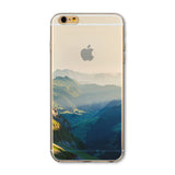 iPhone 6/6s Plus Slikovni silikonski etui - Dolini tihi