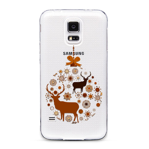 Samsung Galaxy S5 Božični silikonski etui - Kroglica