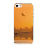 iPhone 5/5s Slikovni silikonski etui - Sončni zahod