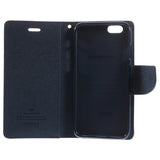 Moderna barvna torbica za telefon iPhone 6/6s Plus - Roza-modra