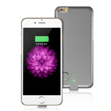 Premium ultra tanek polnilni ovitek za telefon iPhone 6 - Siv