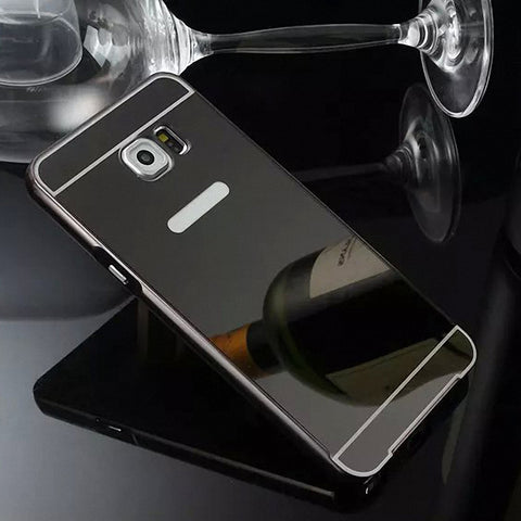 Samsung Galaxy Note 5 Ovitek, Zrcalo - Črn