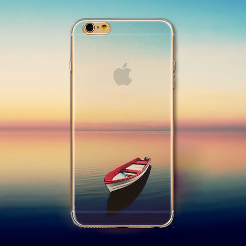 iPhone 6/6s Slikovni silikonski etui - Barka