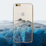 iPhone 6/6s Slikovni silikonski etui - Mistiriozno gorovje
