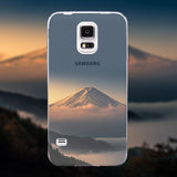 Samsung Galaxy S5 Slikovni silikonski etui - Zimski Vulkan