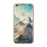 iPhone 6/6s Plus Slikovni silikonski etui - Gorska svoboda