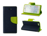 Moderna barvna torbica za telefon iPhone 5/5s - Modro-zelena