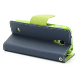 Moderna barvna torbica za telefon Samsung Galaxy S4 - Modro-zelena