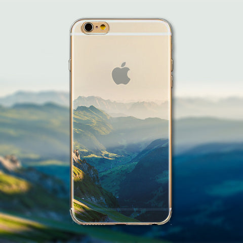 iPhone 6/6s Slikovni silikonski etui - V dolini tihi