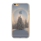 iPhone 6/6s Plus Slikovni silikonski etui - Zimska idila