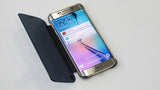 Inteligentni ovitek za Samsung S6 Edge - Črn