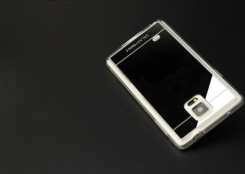 Samsung Galaxy Note 4 Ovitek, Zrcalo - Črn