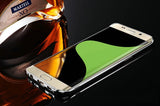 Elegantni aluminijast zrcalni ovitek Samsung S6 Edge Plus - Srebrn
