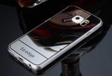 Samsung Galaxy S6 Edge Ovitek, Zrcalo - Črn