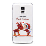 Samsung Galaxy S5 Božični silikonski etui - Vesel Božič