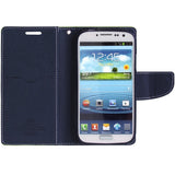 Moderna barvna torbica za telefon Samsung Galaxy S4 - Roza-modro