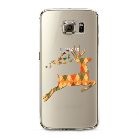 Samsung Galaxy S6 Božični silikonski etui - Jelenček