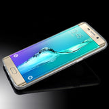 Samsung Galaxy S6 Edge Plus Ovitek, Zrcalo - Srebrn