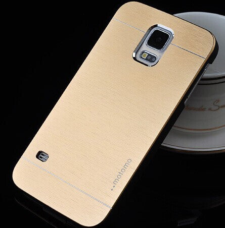 Samsung Galaxy S5 Aluminijast etui - Zlat