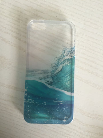 iPhone 5/5s/SE Plus Slikovni silikonski etui - Skrivnostna voda