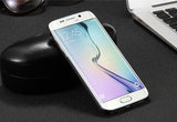 Samsung Galaxy S5 / S6 / S6 Edge Aluminijast etui - Črn rob