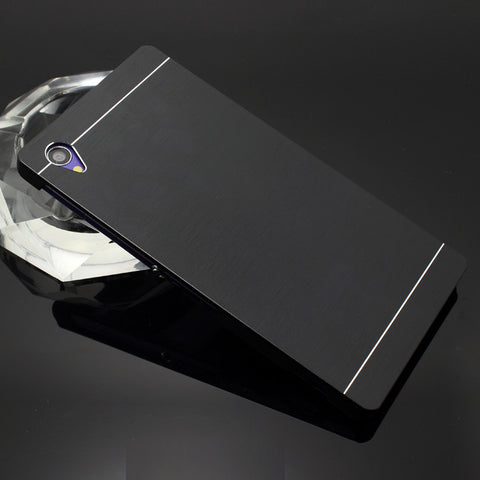 Sony Xperia Z5 Aluminijast etui - Črn