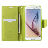 Moderna barvna torbica za telefon Samsung Galaxy S6 - Modro-zelena