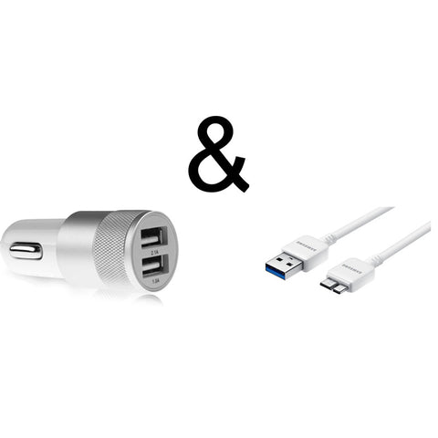 KOMPLET! Avtopolnilec + Samsung USB 3.0 kabel