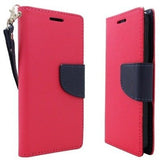 Moderna barvna torbica za LG G6 - Roza-Modra