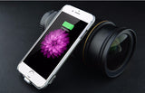 Premium ultra tanek polnilni ovitek za telefon iPhone 6 - Srebrn
