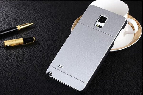 Samsung Galaxy Note 5 Aluminijast etui - srebrn