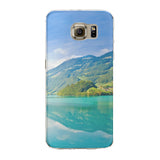 Samsung Galaxy S6 Slikovni silikonski etui - sinje modro jezero