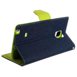 Moderna barvna torbica za telefon Samsung Galaxy Note 4 - Modro-zelena