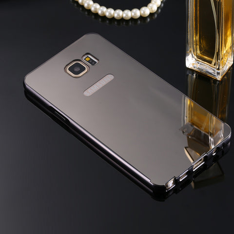 Samsung Galaxy Note 5 Ovitek, Zrcalo - Srebrn