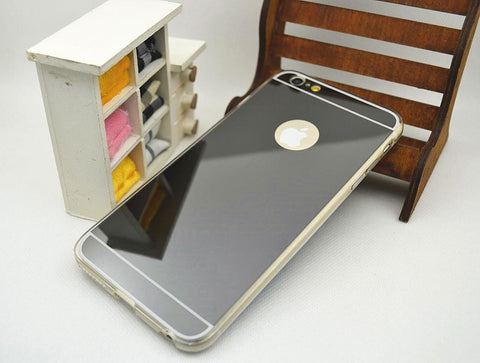 iPhone 6/6s Plus Ovitek, Zrcalo - Črn