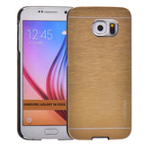 Samsung Galaxy S6 Edge Aluminijast etui - Zlat