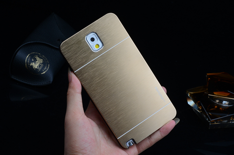 Samsung Galaxy Note 4 Aluminijast etui - Zlat