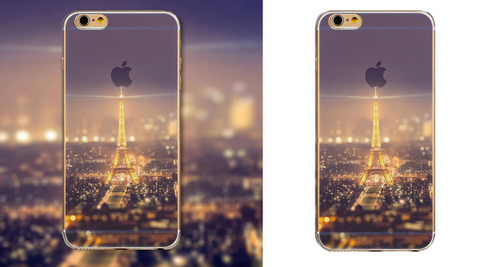 iPhone 5/5s/SE Plus Slikovni silikonski etui - Paris