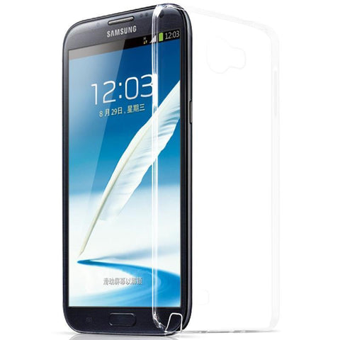 Prozoren silikonski ovitek - Samsung Note 2